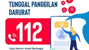 nomor darurat indonesia 112 layanan apa